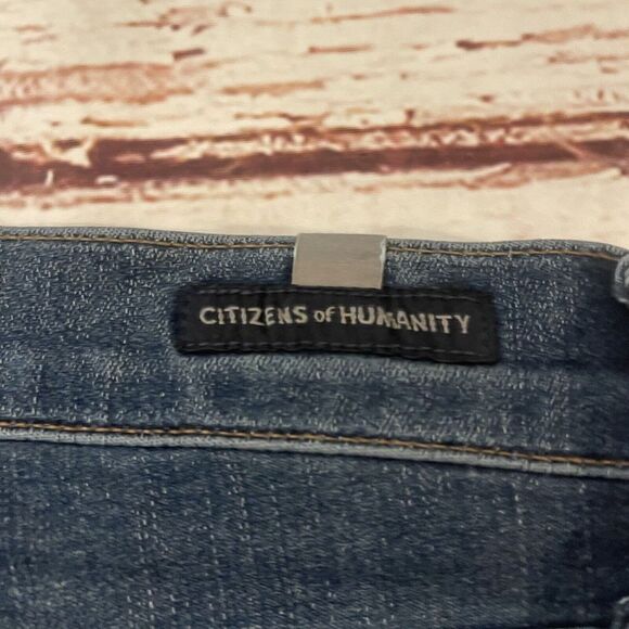 Citizens Of Humanity Jeans Women's Size 25 Blue Rocket Ankle High Rise Skinny - Picture 13 of 15